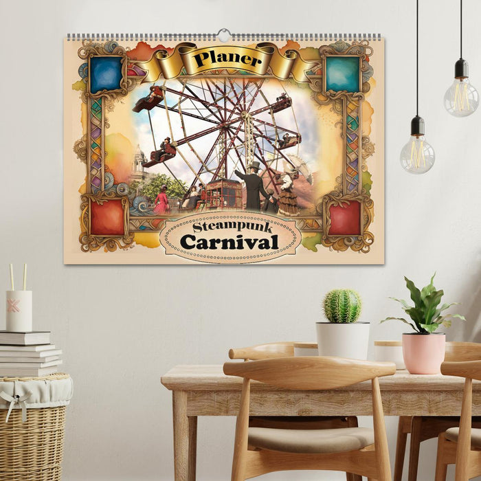 Steampunk Carnival (CALVENDO Wandkalender 2025)