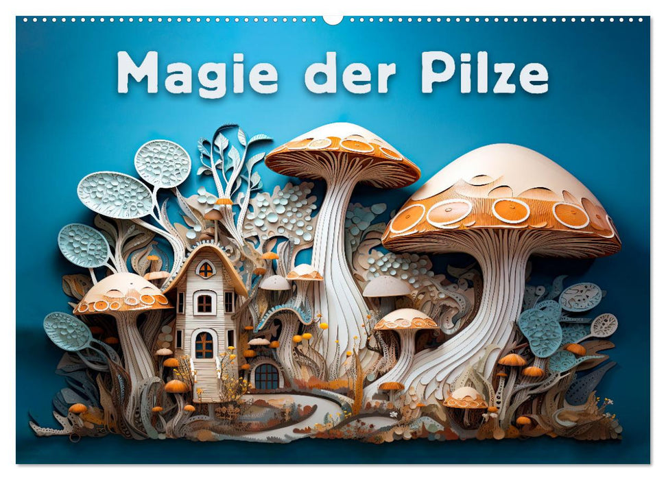 Magie der Pilze (CALVENDO Wandkalender 2025)