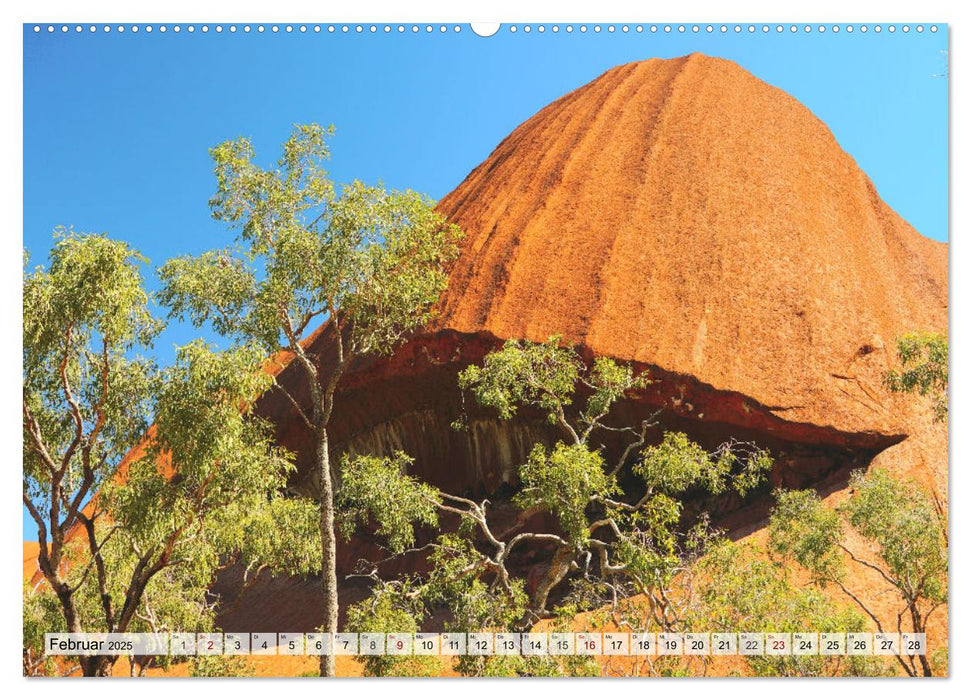 Australien - "Nur wo Du zu Fuß warst, bist Du wirklich gewesen" (CALVENDO Wandkalender 2025)