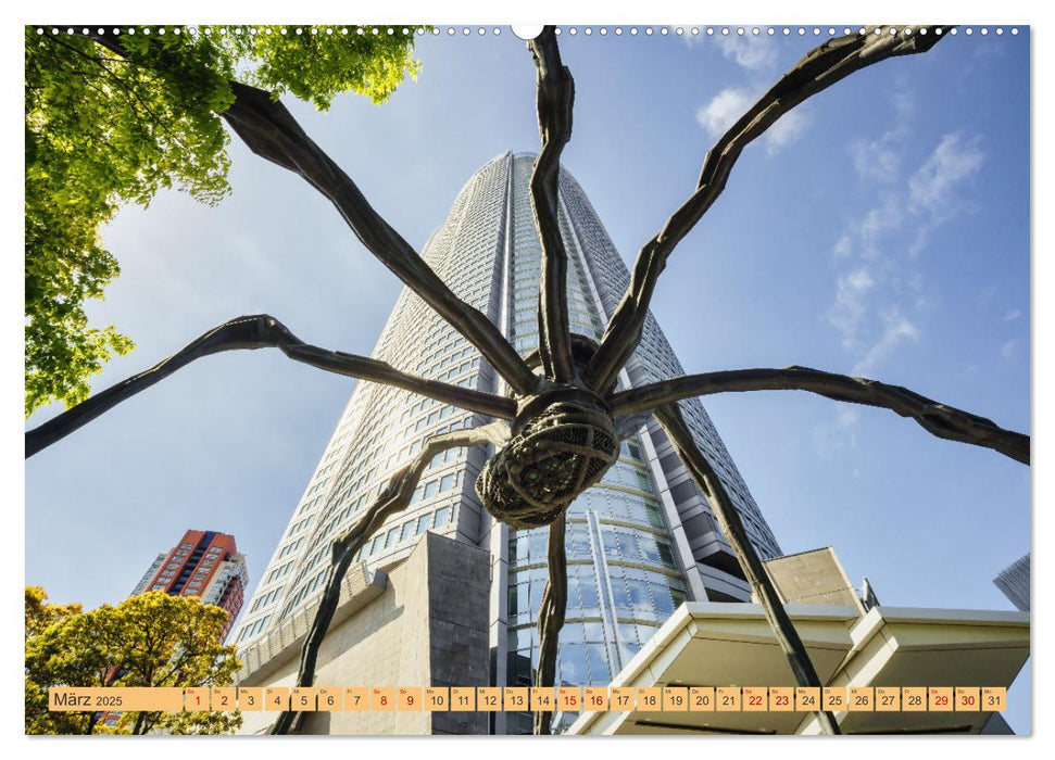 Impressionen aus Tokio, der Megastadt im Land der aufgehenden Sonne (CALVENDO Wandkalender 2025)