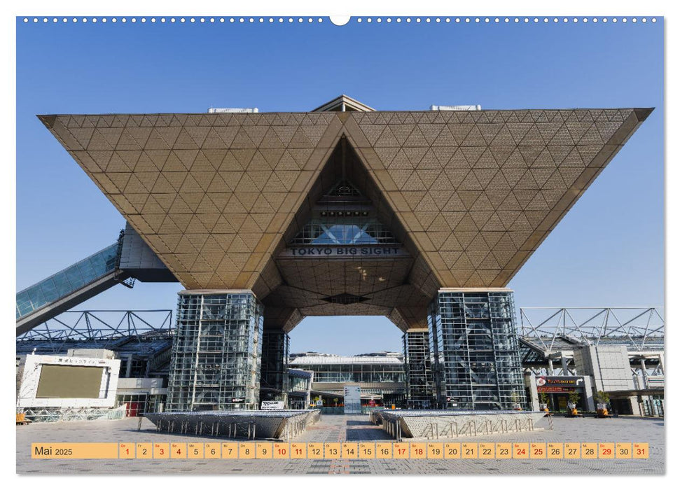 Impressionen aus Tokio, der Megastadt im Land der aufgehenden Sonne (CALVENDO Wandkalender 2025)