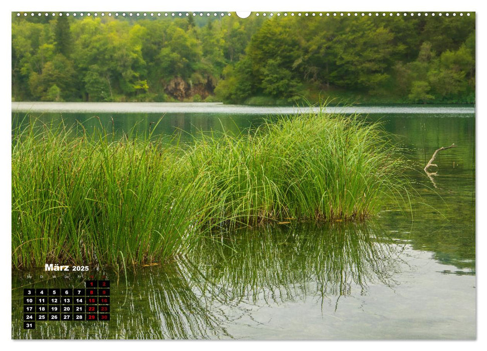 Naturwunder Plitvicer Seen (CALVENDO Wandkalender 2025)