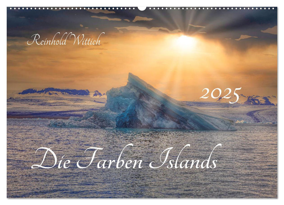 Die Farben Islands (CALVENDO Wandkalender 2025)