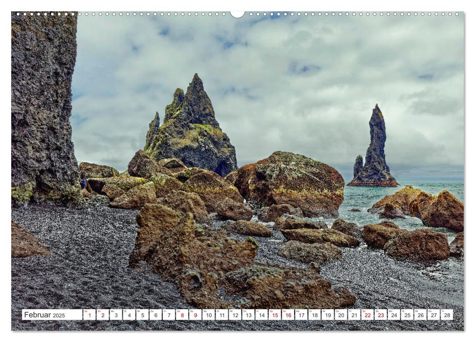 Die Farben Islands (CALVENDO Wandkalender 2025)