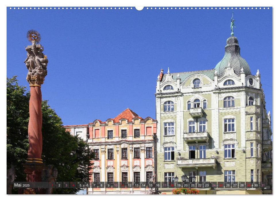 Schweidnitz in Polen mit Friedenskirche (CALVENDO Wandkalender 2025)