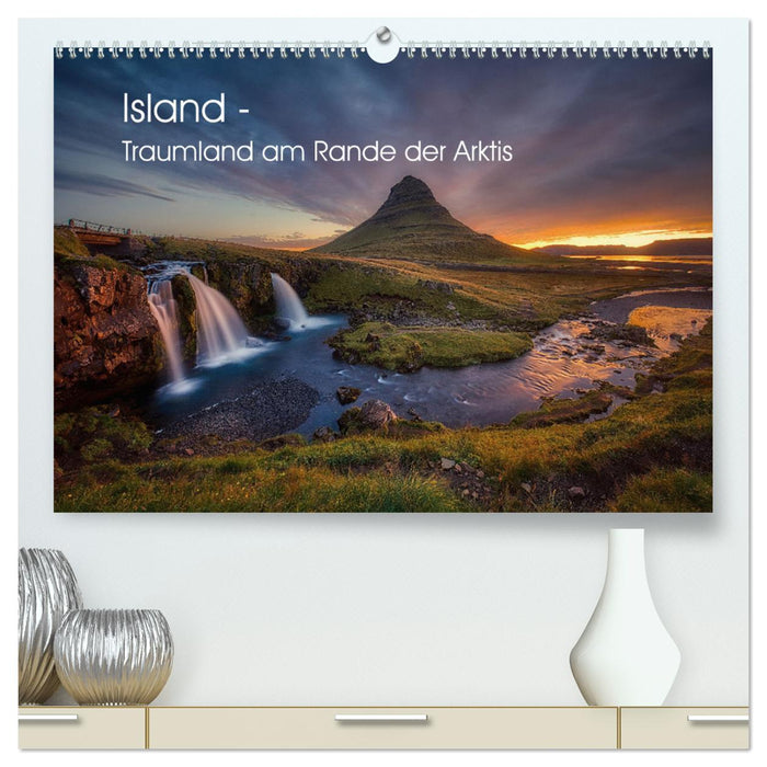 Island - Traumland am Rande der Arktis (CALVENDO Premium Wandkalender 2025)