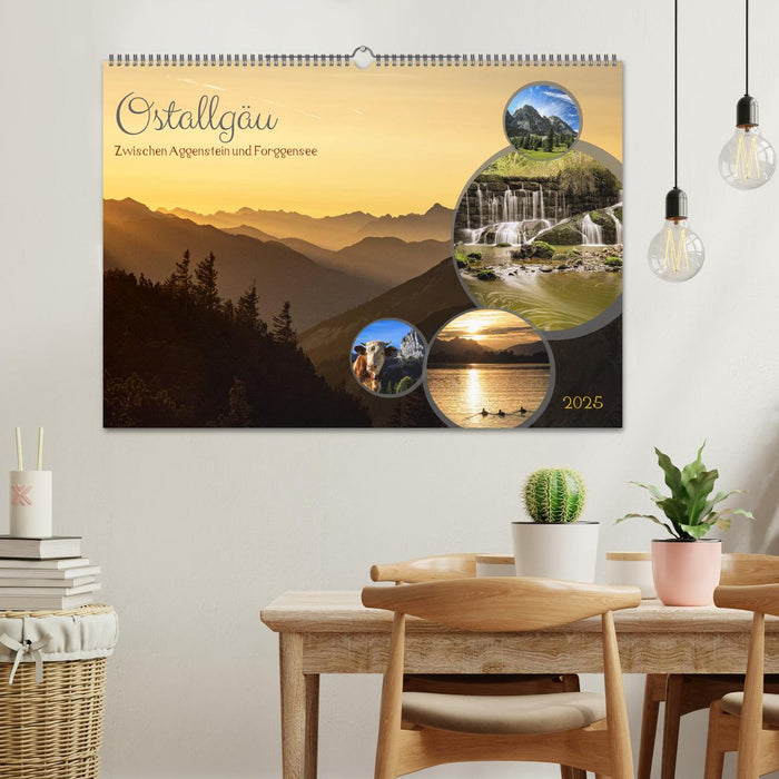 Ostallgäu - Zwischen Aggenstein und Forggensee (CALVENDO Wandkalender 2025)