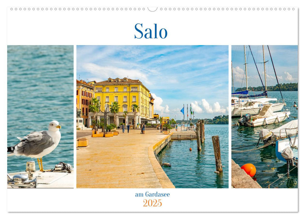 Salo am Gardasee (CALVENDO Wandkalender 2025)