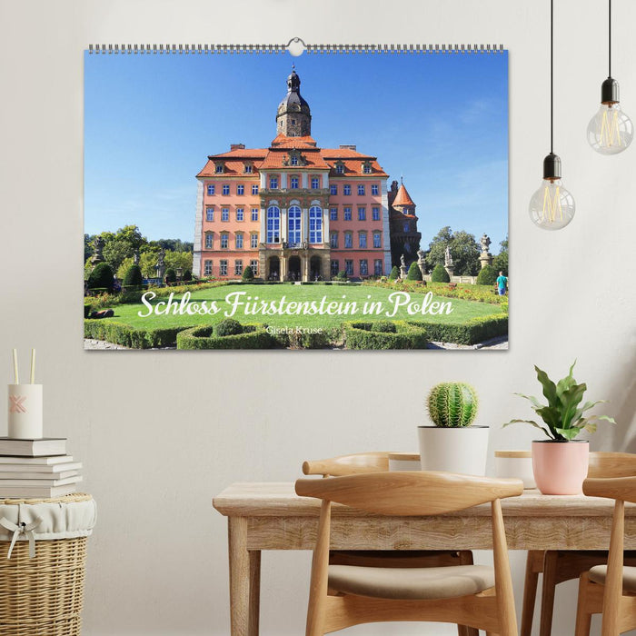 Schloss Fürstenstein in Polen (CALVENDO Wandkalender 2025)