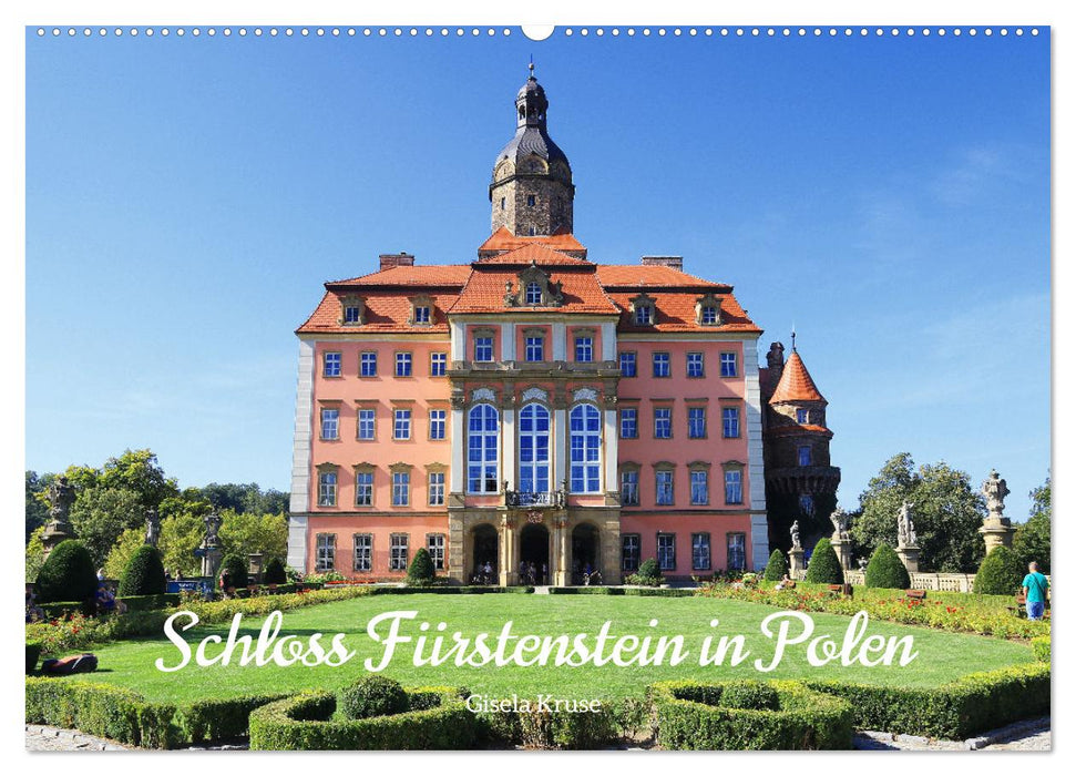 Schloss Fürstenstein in Polen (CALVENDO Wandkalender 2025)