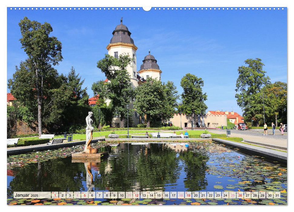 Schloss Fürstenstein in Polen (CALVENDO Wandkalender 2025)