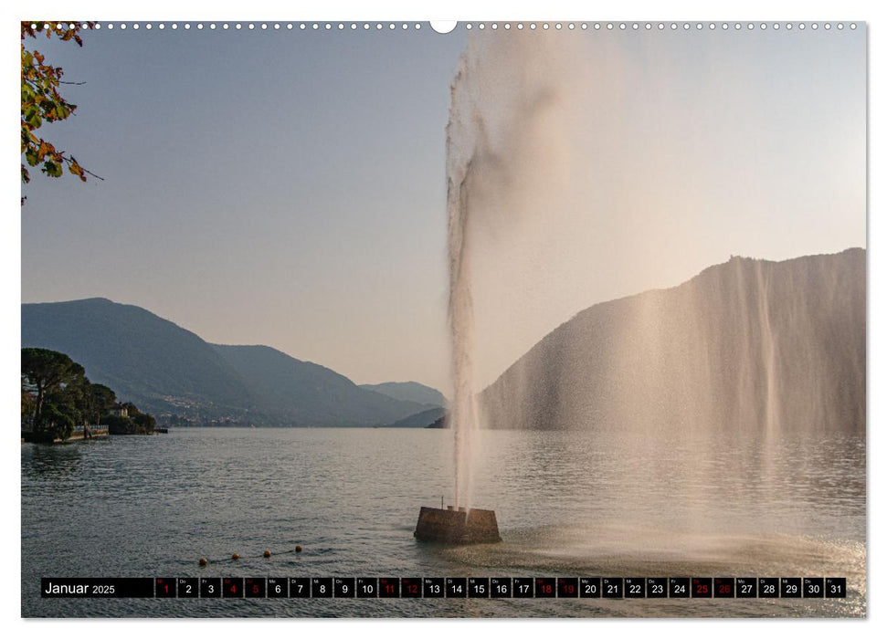 Romantischer Lago d'Iseo (CALVENDO Wandkalender 2025)