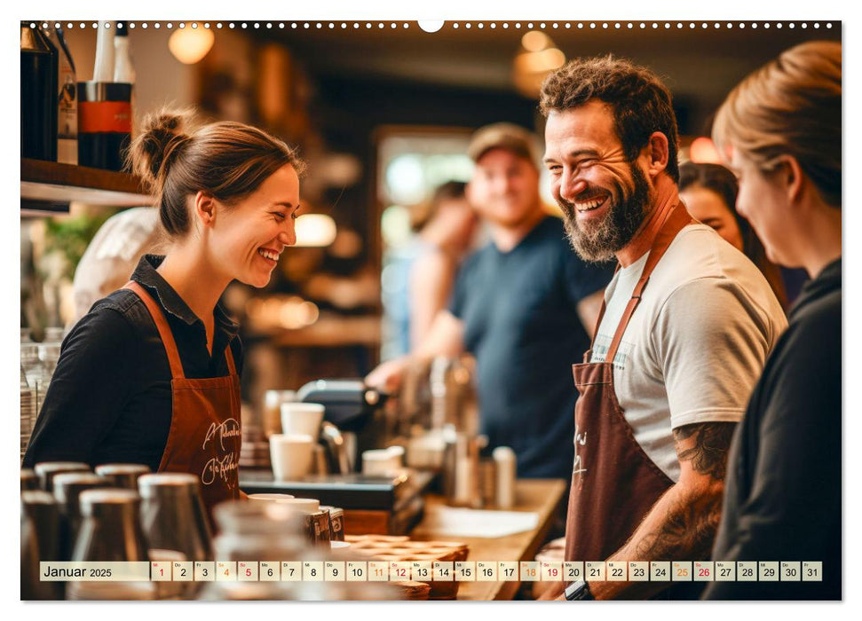 Mein Kaffee meine Bar (CALVENDO Wandkalender 2025)