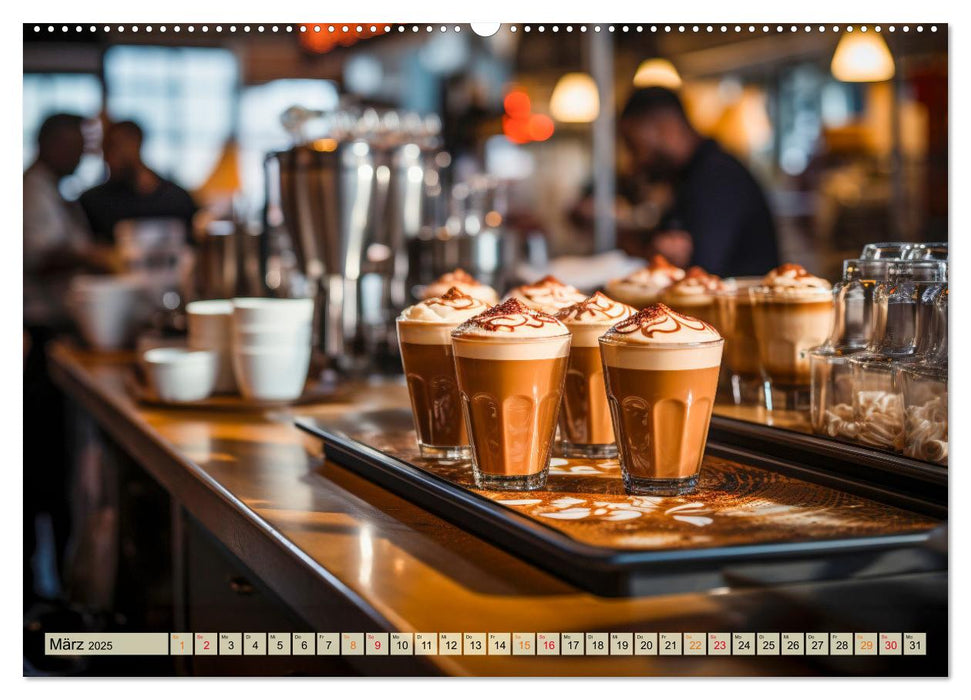 Mein Kaffee meine Bar (CALVENDO Wandkalender 2025)