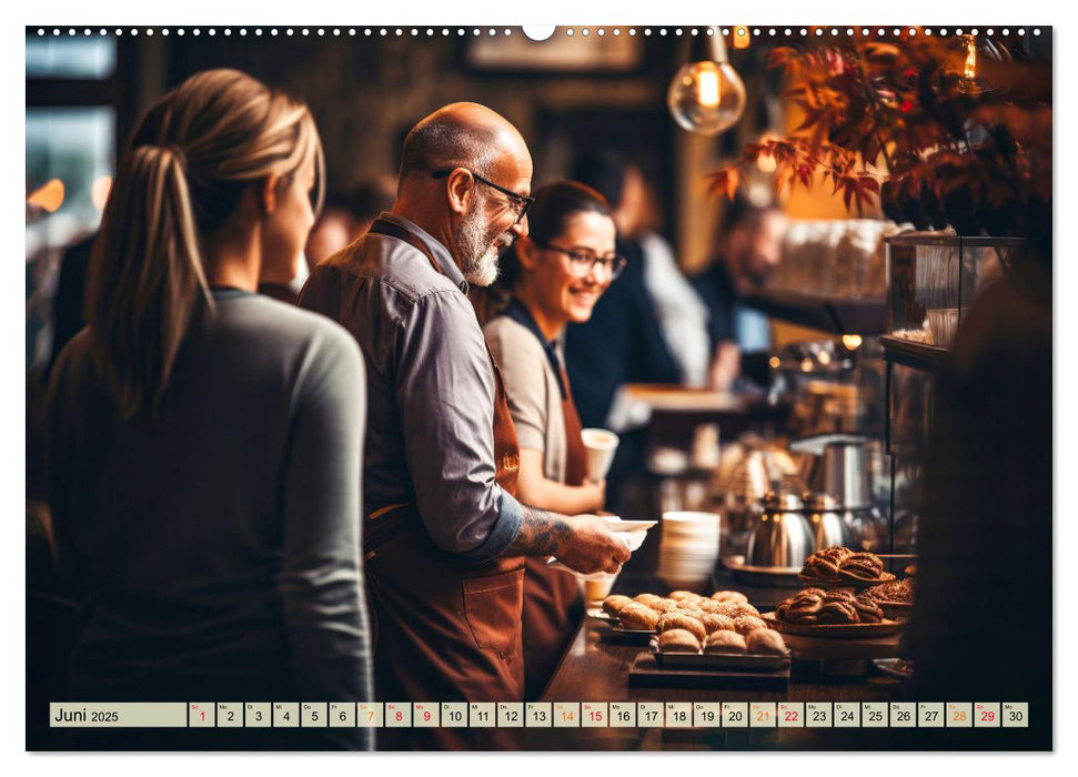 Mein Kaffee meine Bar (CALVENDO Wandkalender 2025)