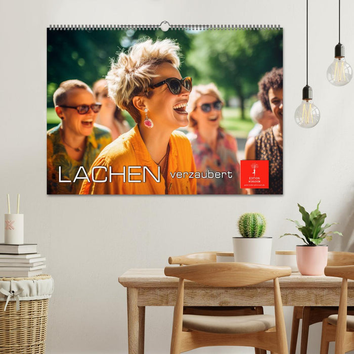 Lachen verzaubert (CALVENDO Wandkalender 2025)