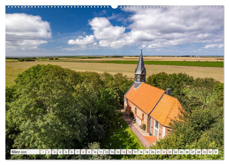 Schleswig-Holstein - Nordfriesland (CALVENDO Premium Wandkalender 2025)