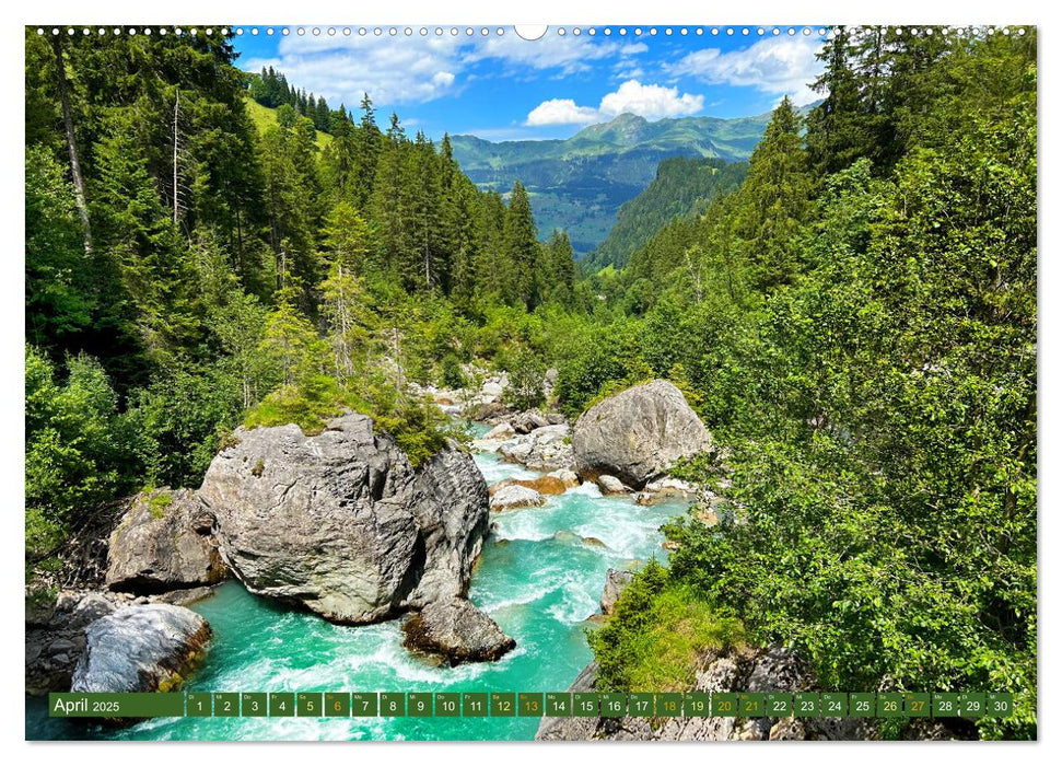 Erlebe mit mir die Schönheit der Alpen (CALVENDO Wandkalender 2025)