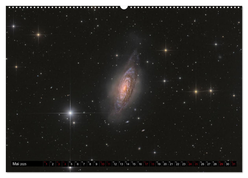 Galaxien im Universum (CALVENDO Wandkalender 2025)