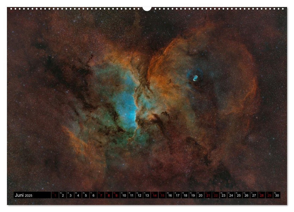 Deep-Sky Fotografie (CALVENDO Wandkalender 2025)