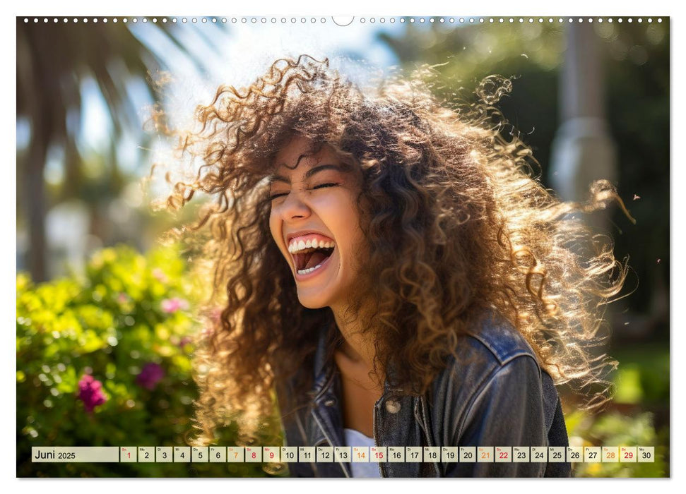 Lachen verzaubert (CALVENDO Premium Wandkalender 2025)