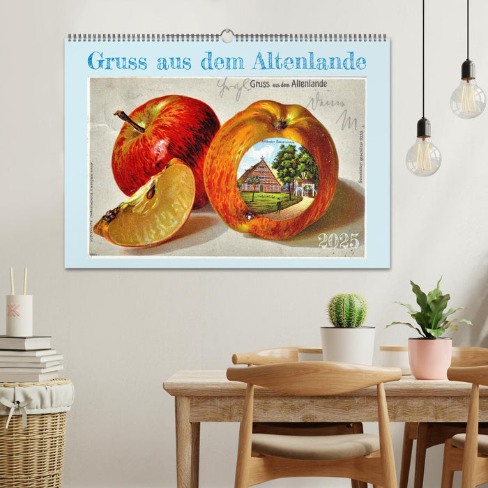 Gruss aus dem Altenlande (CALVENDO Wandkalender 2025)