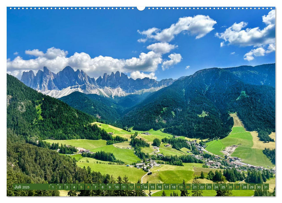 Erlebe mit mir die Schönheit der Alpen (CALVENDO Premium Wandkalender 2025)