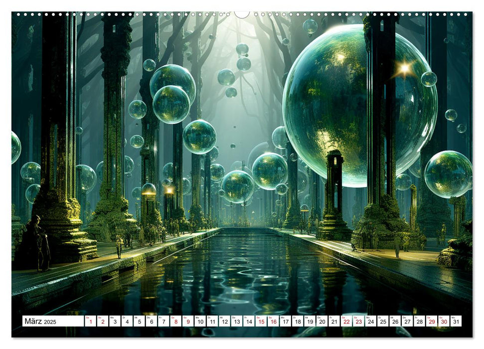 Illusionen aus Farben und Formen (CALVENDO Premium Wandkalender 2025)