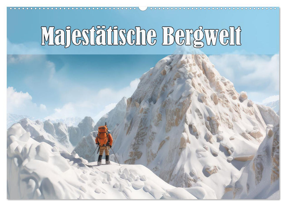 Imposante Bergwelt (CALVENDO Wandkalender 2025)