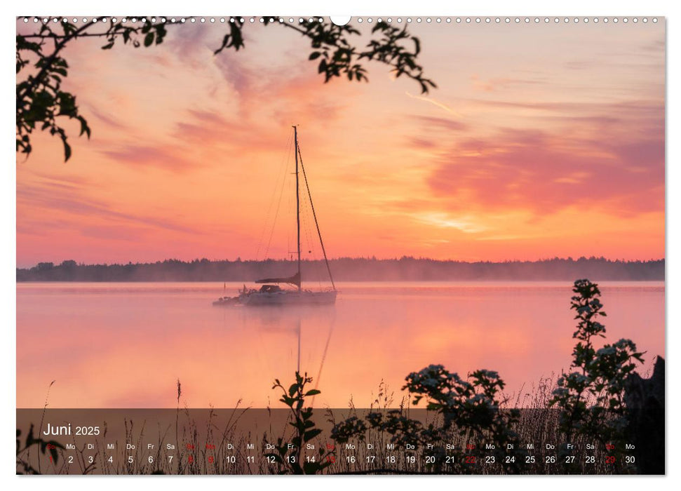 2025 - wundervolle Lichtstimmungen an Nord- und Ostsee (CALVENDO Premium Wandkalender 2025)