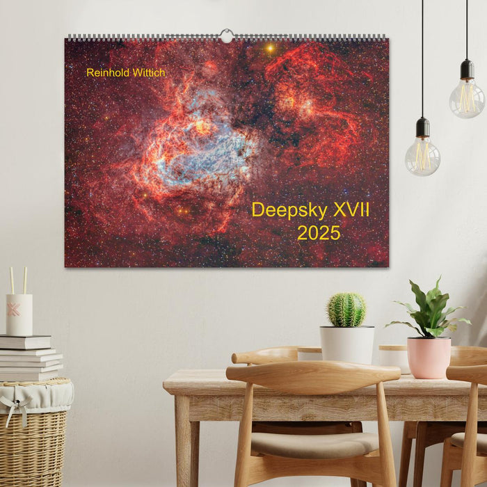 Deepsky XVII (CALVENDO Wandkalender 2025)