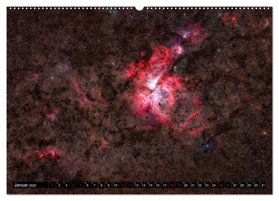 Deepsky XVII (CALVENDO Wandkalender 2025)