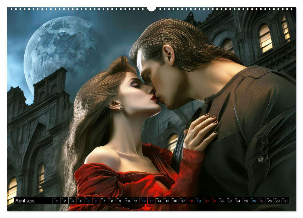 Vampire Nachtkreaturen (CALVENDO Premium Wandkalender 2025)