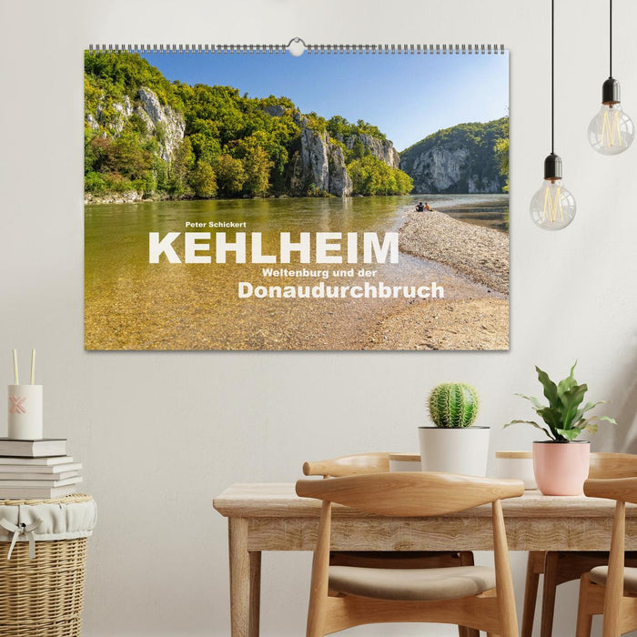 Kehlheim, Weltenburg und der Donaudurchbruch (CALVENDO Wandkalender 2025)