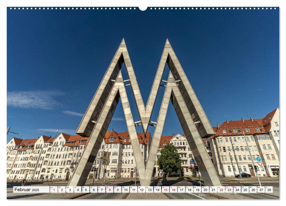 Sachsen - Leipzig (CALVENDO Wandkalender 2025)