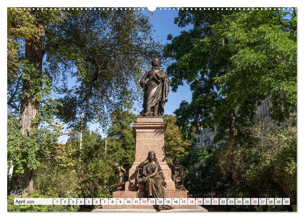 Sachsen - Leipzig (CALVENDO Wandkalender 2025)