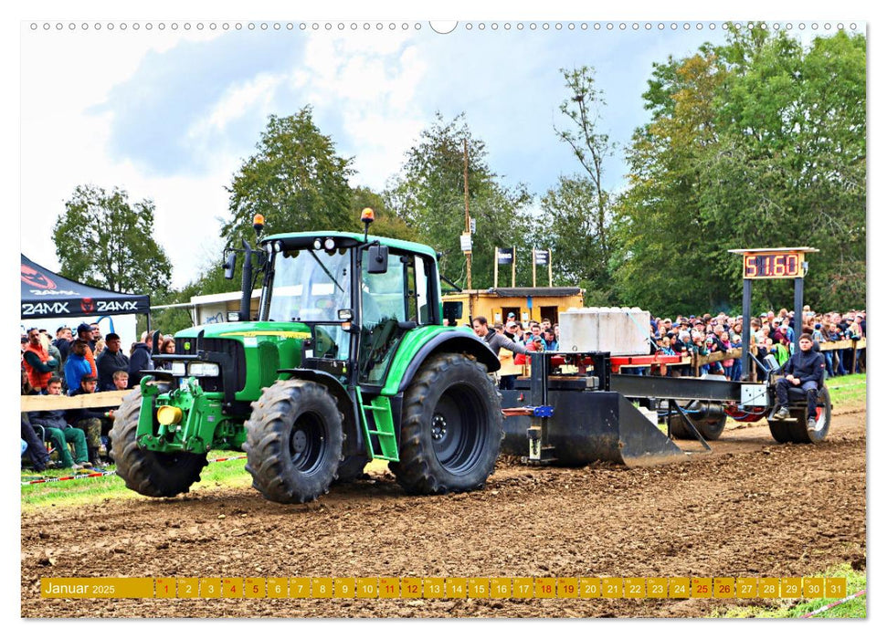 Traktorpulling Irndorf (CALVENDO Wandkalender 2025)