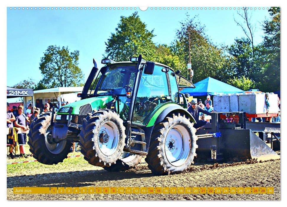 Traktorpulling Irndorf (CALVENDO Wandkalender 2025)