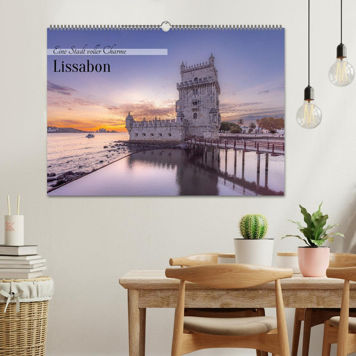 Eine Stadt voller Charme - Lissabon (CALVENDO Wandkalender 2025)