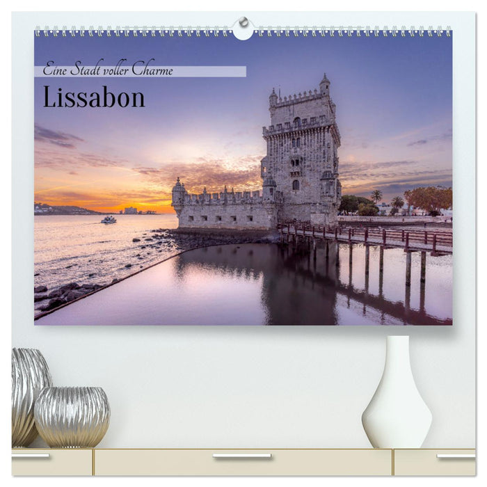 Eine Stadt voller Charme - Lissabon (CALVENDO Premium Wandkalender 2025)