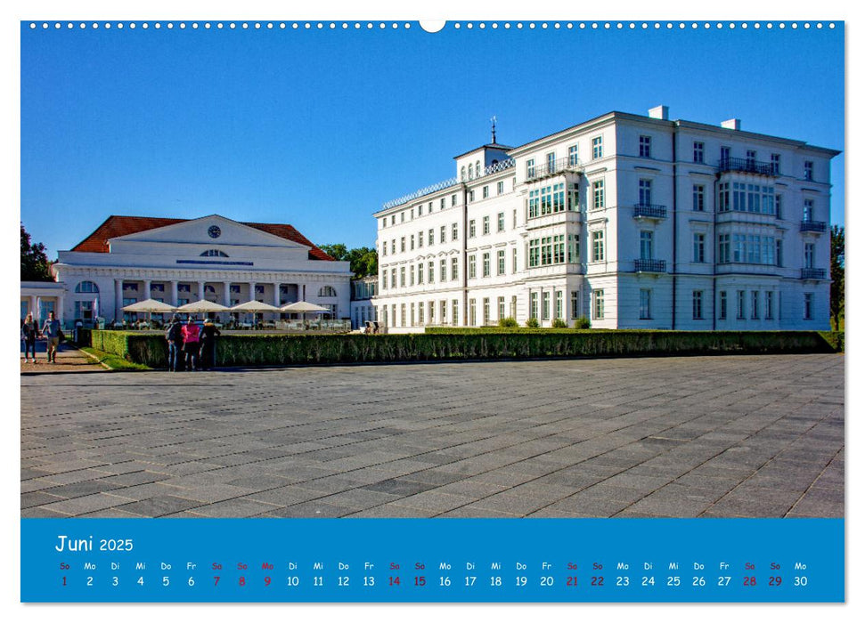 Seeheilbad Heiligendamm (CALVENDO Premium Wandkalender 2025)