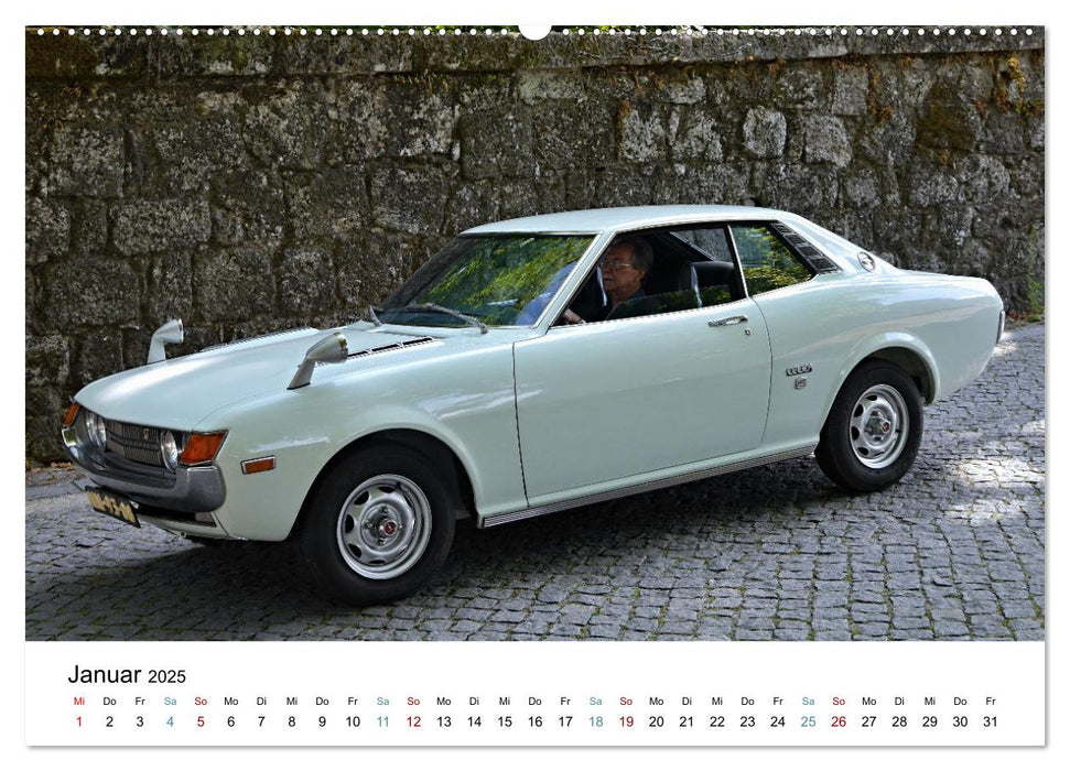 Autos der 70er (CALVENDO Premium Wandkalender 2025)