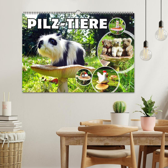 Pilz-Tiere (CALVENDO Wandkalender 2025)