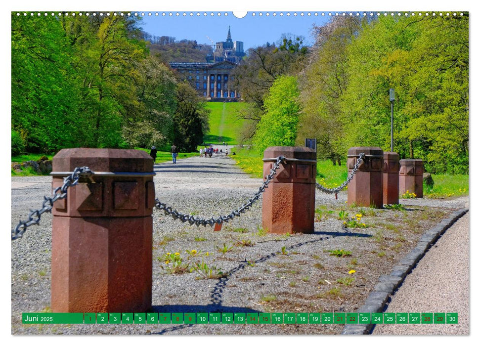 Bad Wilhelmshöhe Bergpark und Wasserspiele (CALVENDO Wandkalender 2025)