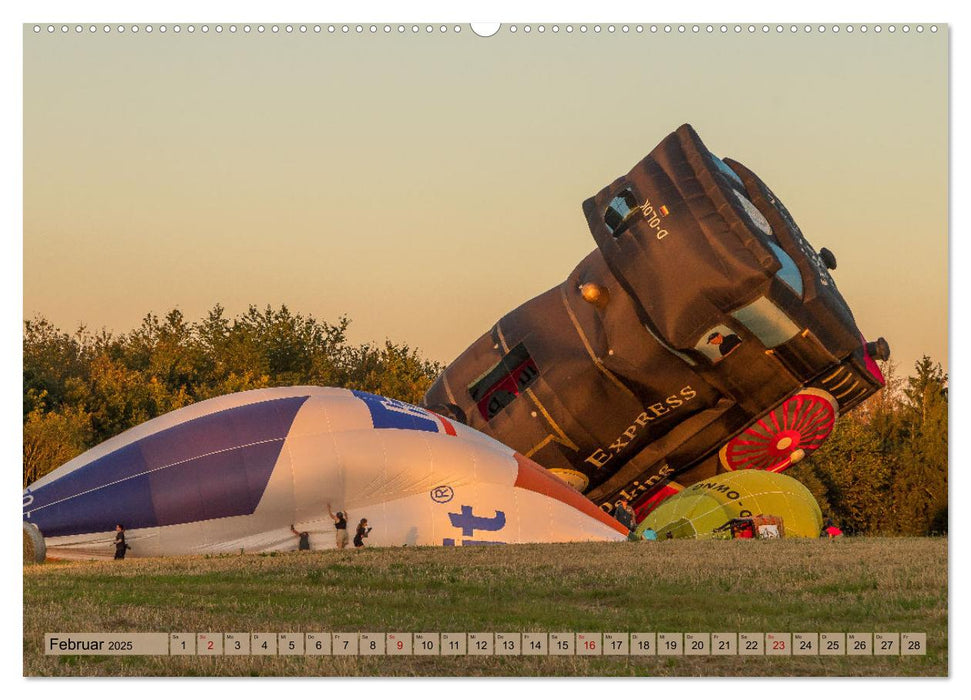 Montgolfiade der Ballone im Sauerland (CALVENDO Wandkalender 2025)