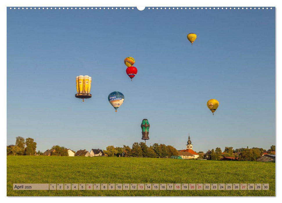 Montgolfiade der Ballone im Sauerland (CALVENDO Wandkalender 2025)