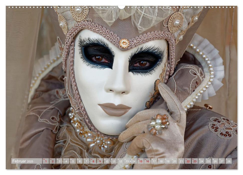 neunziggrad I photoart: venezia carnevale (CALVENDO Wandkalender 2025)