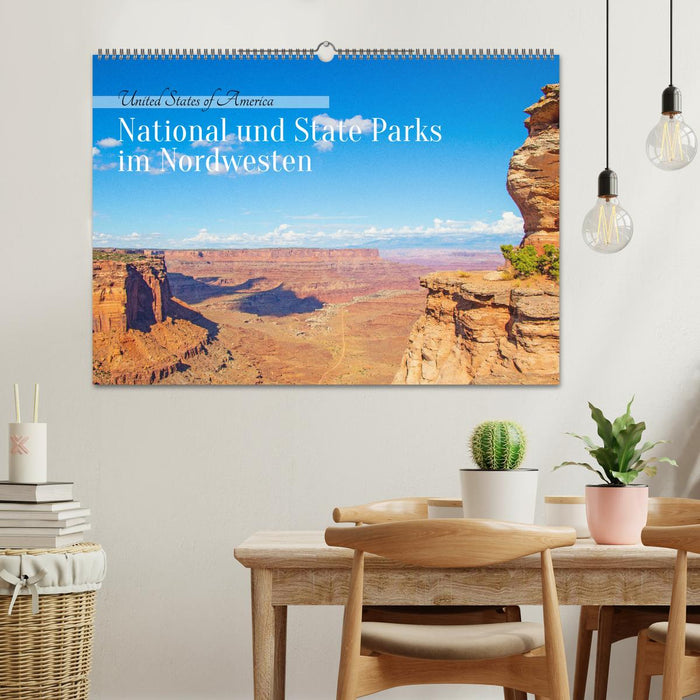 USA - National und State Parks im Nordwesten (CALVENDO Wandkalender 2025)