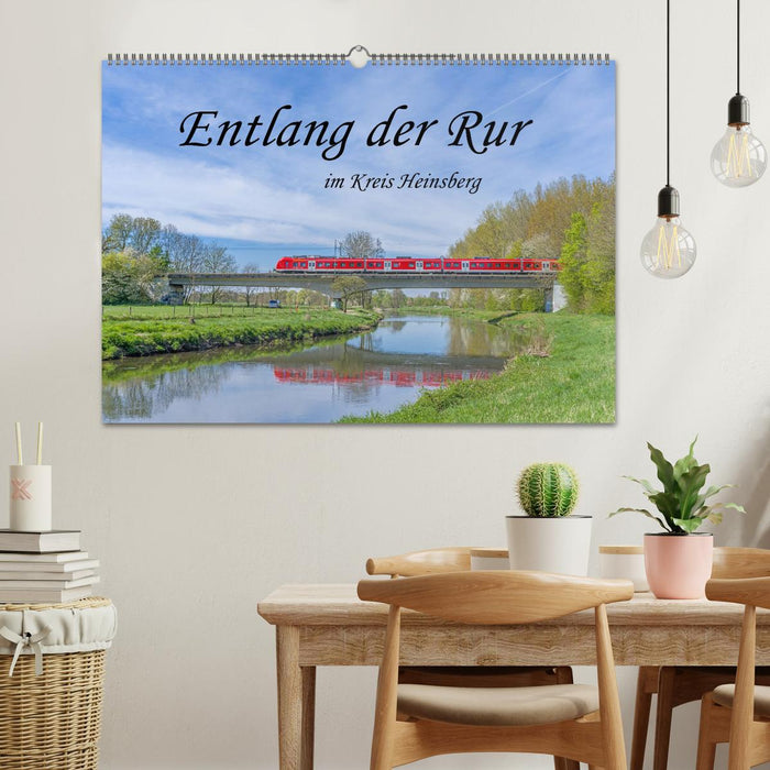 Entlang der Rur im Kreis Heinsberg (CALVENDO Wandkalender 2025)