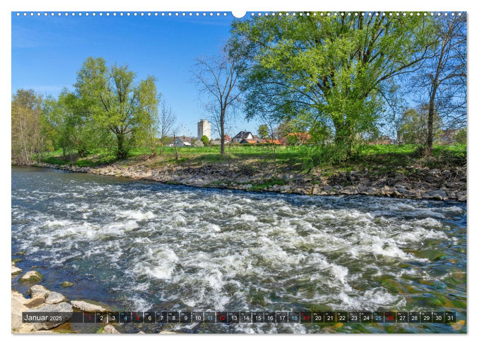 Entlang der Rur im Kreis Heinsberg (CALVENDO Wandkalender 2025)